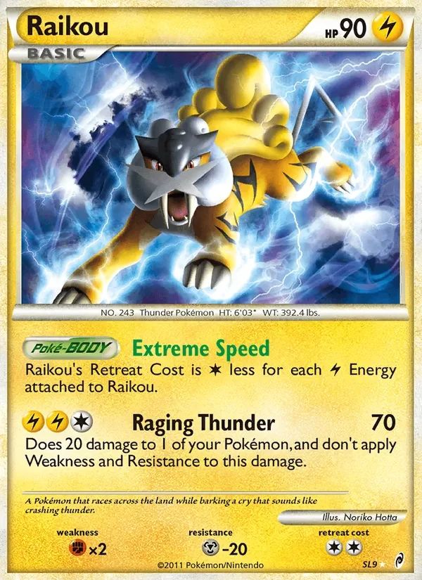 Raikou Call of Legends card
