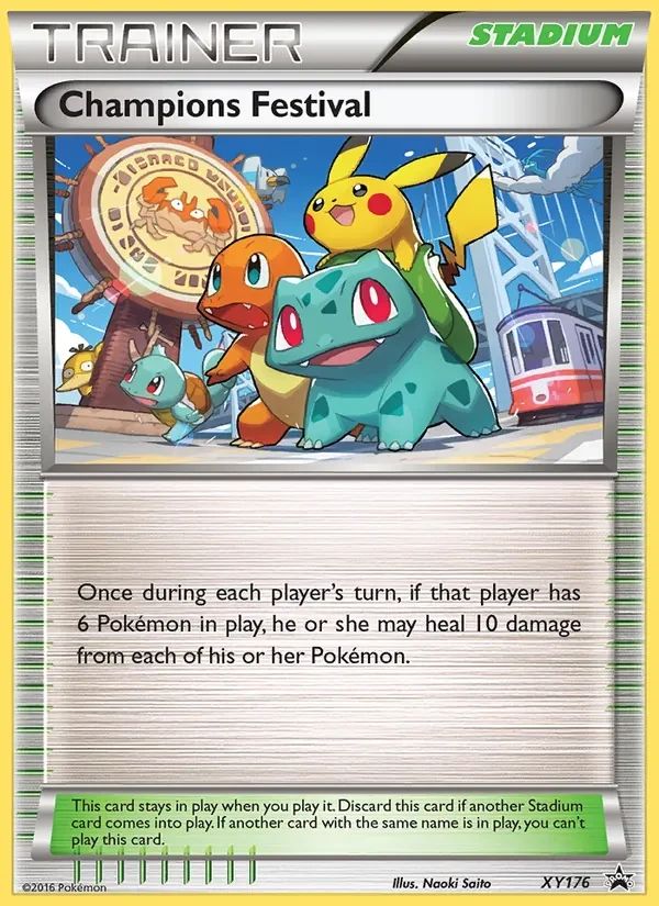 Champions Festival XY Black Star Promos card