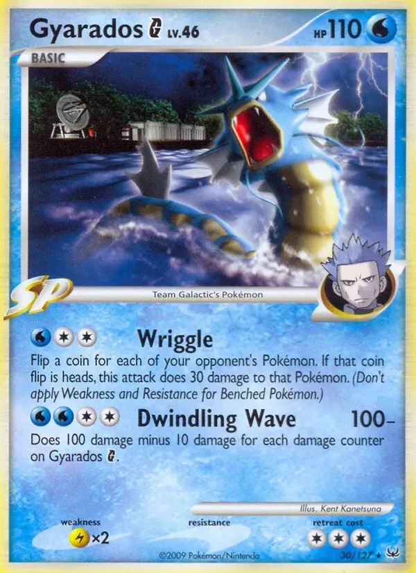 Gyarados G Platinum card