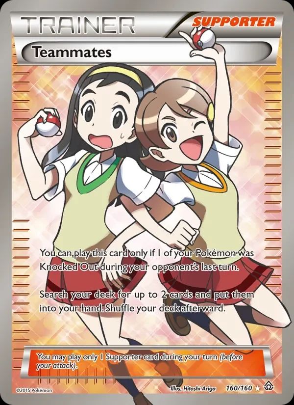 Teammates Primal Clash card