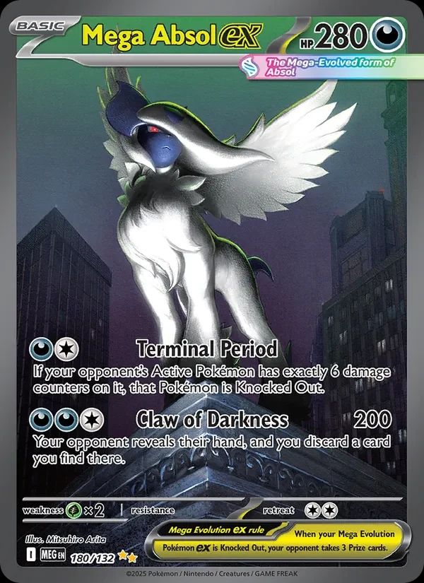 Mega Absol ex Mega Evolution card