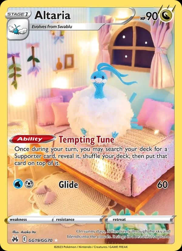 Altaria Crown Zenith card