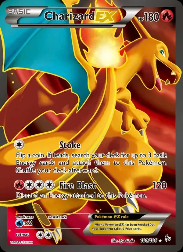Charizard EX Flashfire card