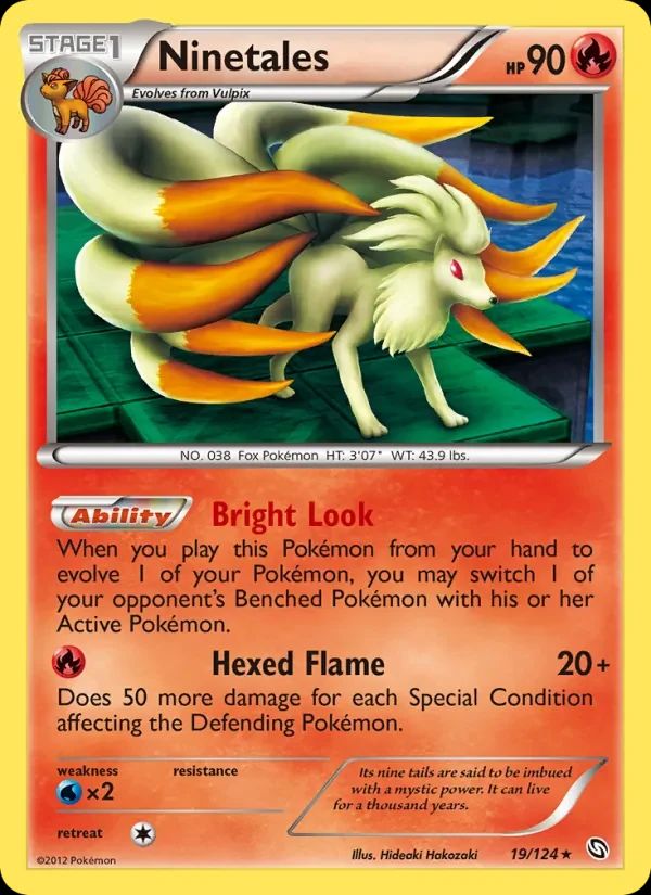 Ninetales Dragons Exalted card