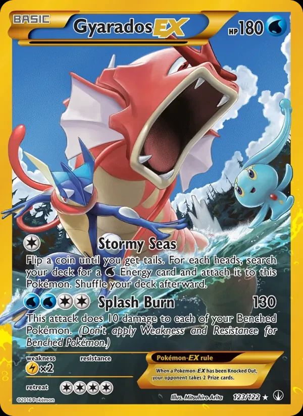Gyarados EX BREAKpoint card
