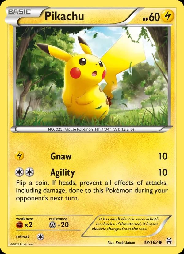 Pikachu BREAKthrough card