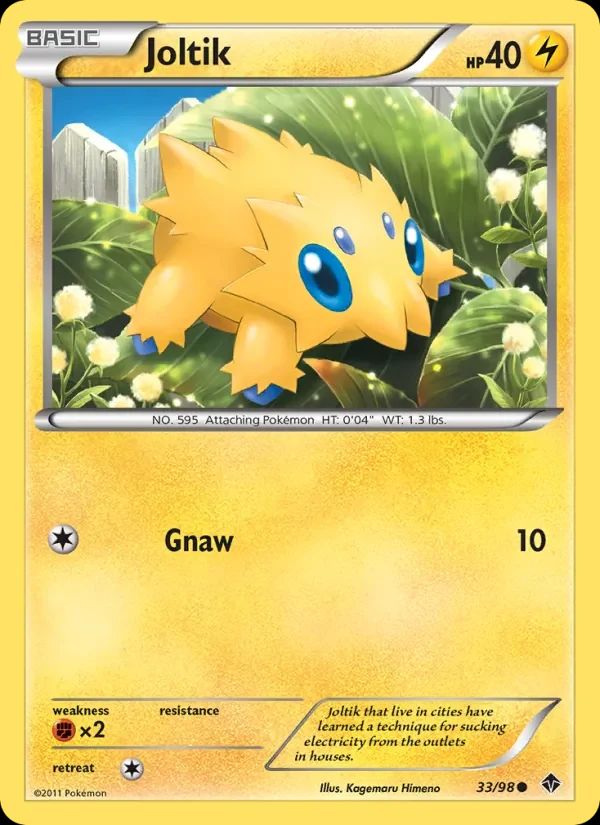 Joltik Emerging Powers card