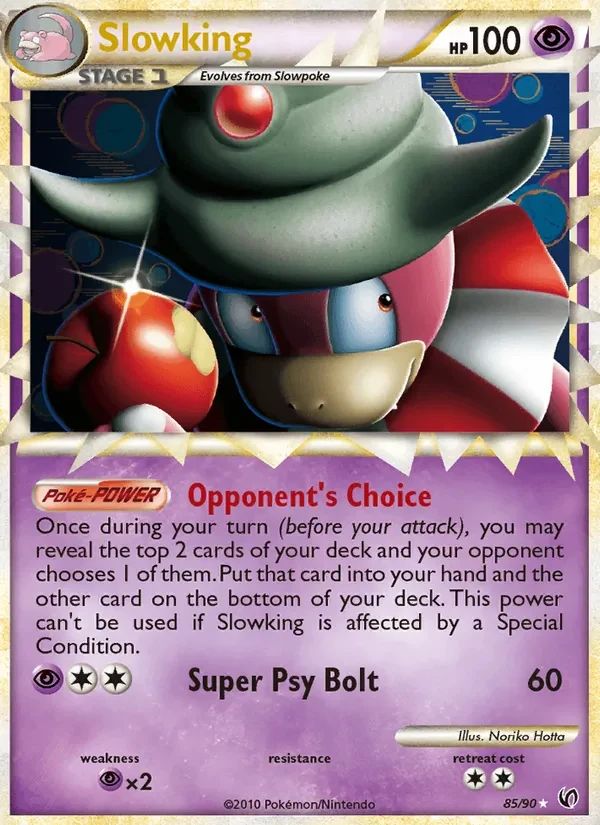 Slowking Undaunted card