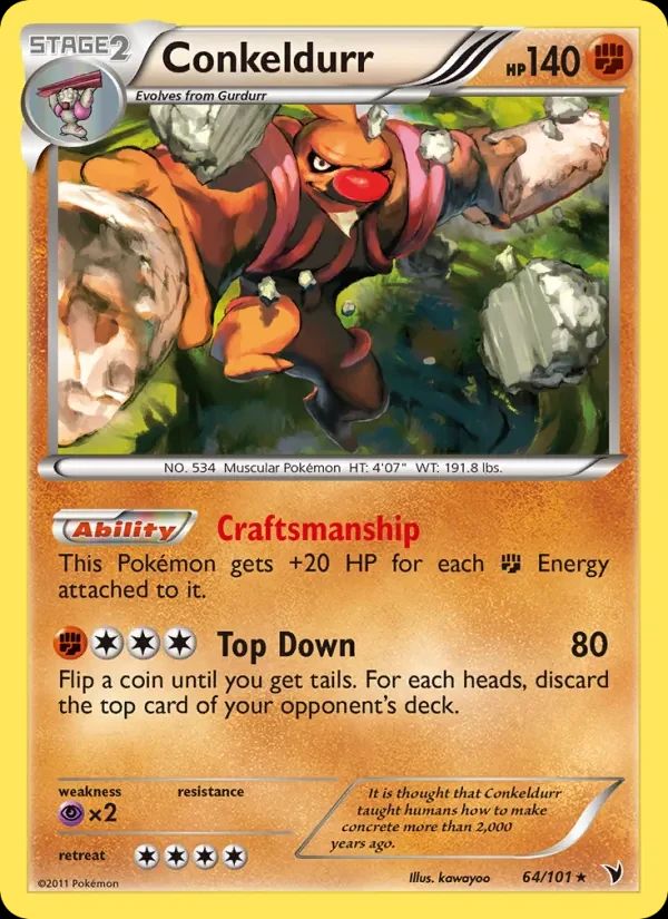 Conkeldurr Noble Victories card