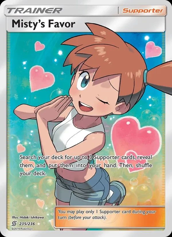 Misty's Favor Unified Minds card