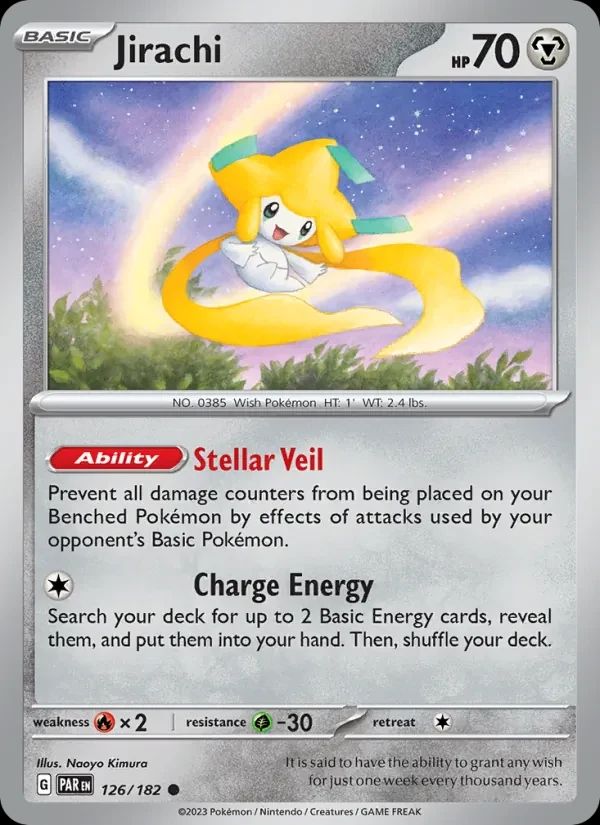 Jirachi Paradox Rift card