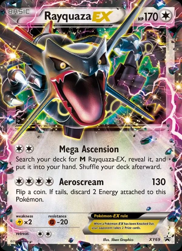 Rayquaza EX XY Black Star Promos card
