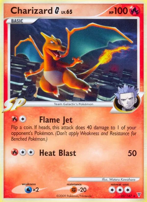 Charizard G Supreme Victors card