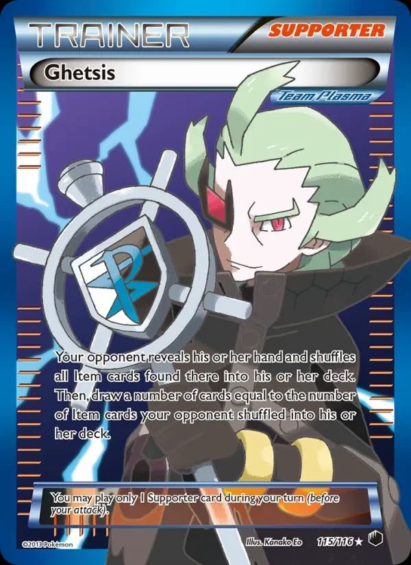 Ghetsis Plasma Freeze card