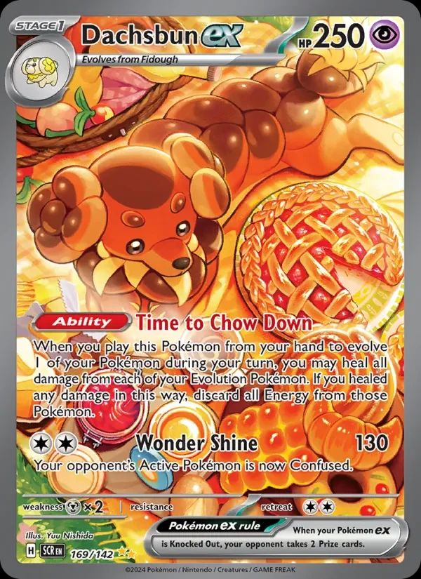 Dachsbun ex Stellar Crown card