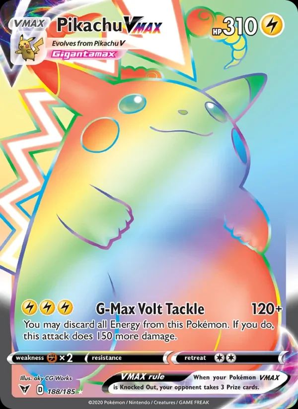Pikachu VMAX Vivid Voltage card