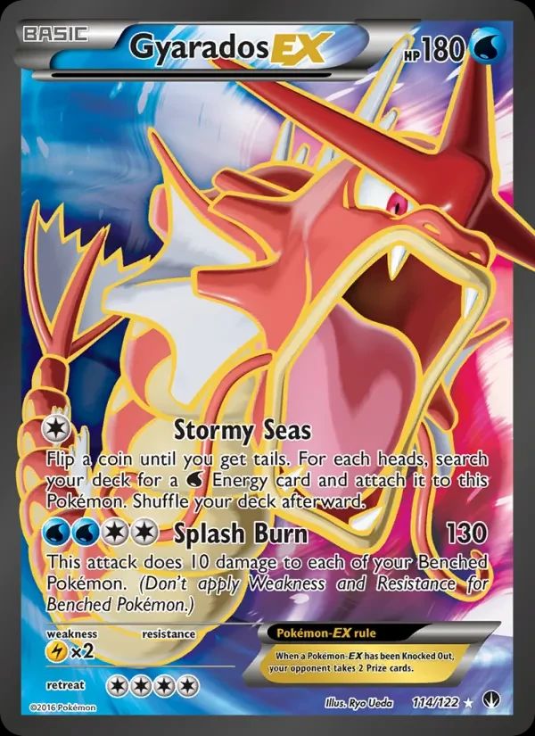 Gyarados EX BREAKpoint card