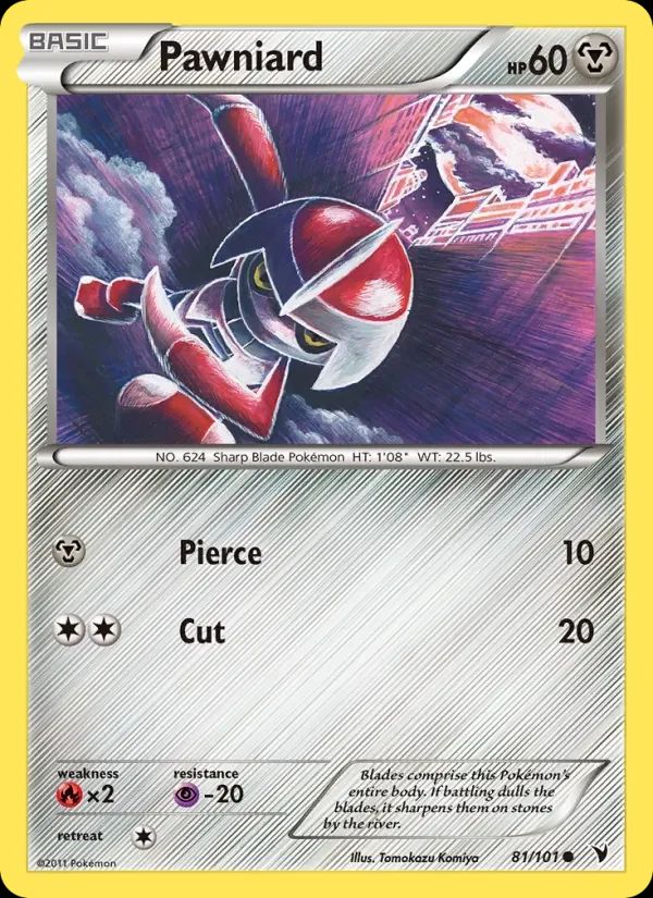 Pawniard Noble Victories card