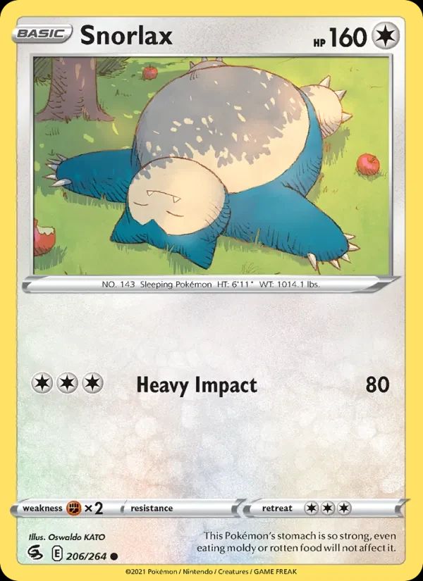 Snorlax Fusion Strike card