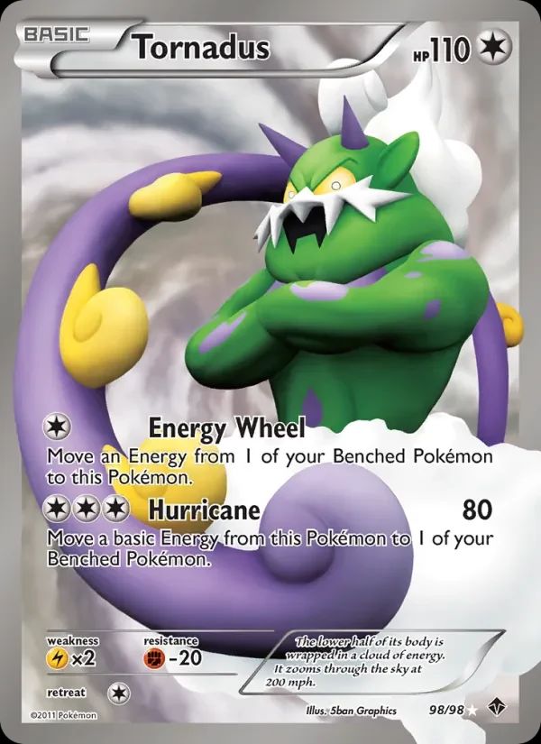 Tornadus Emerging Powers card