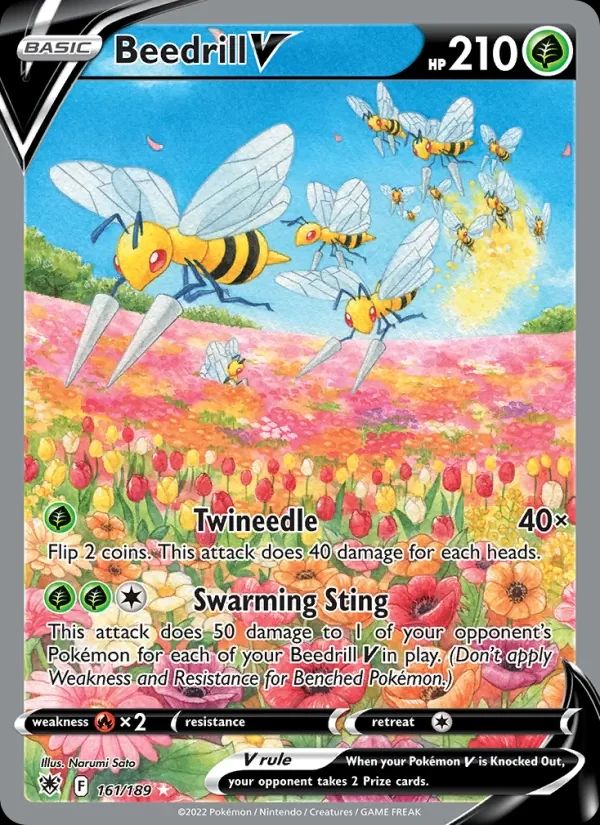 Beedrill V Astral Radiance card