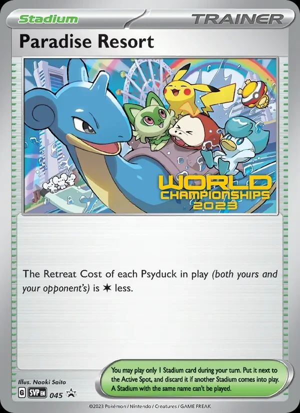 Paradise Resort SVP Black Star Promos card