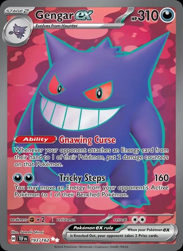 Gengar ex Temporal Forces card