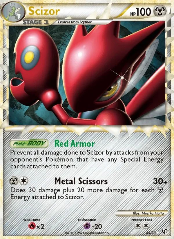 Scizor Undaunted card