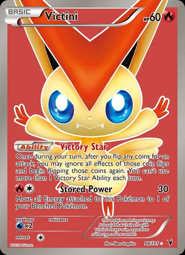 Victini Noble Victories card