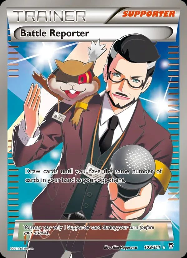Battle Reporter Furious Fists card