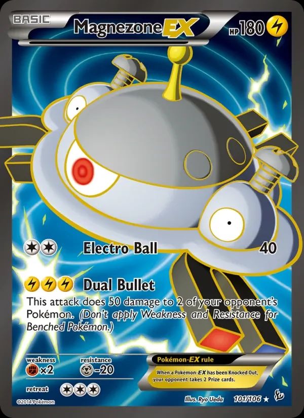 Magnezone EX Flashfire card