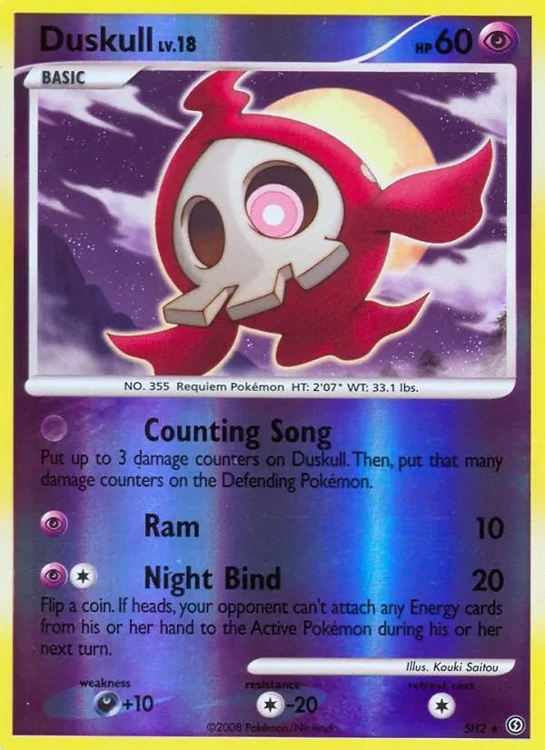 Duskull Stormfront card
