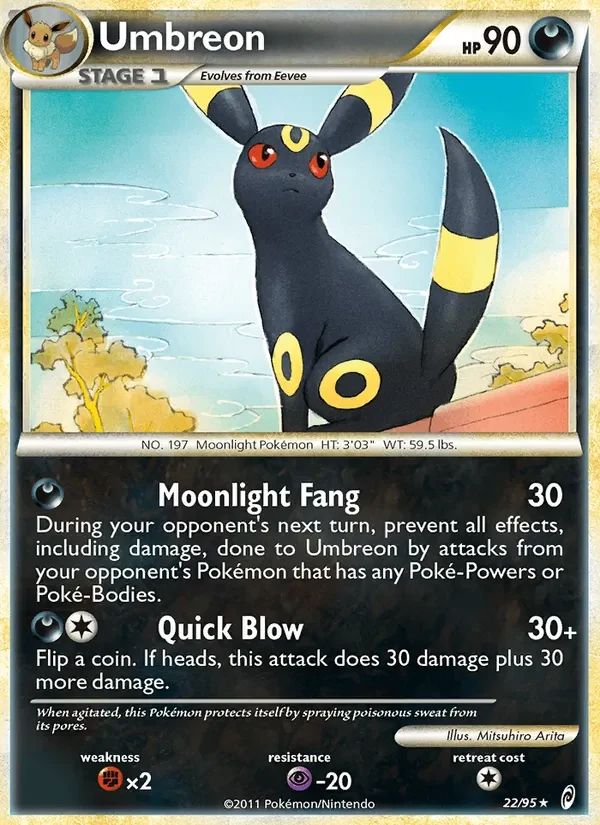 Umbreon Call of Legends card