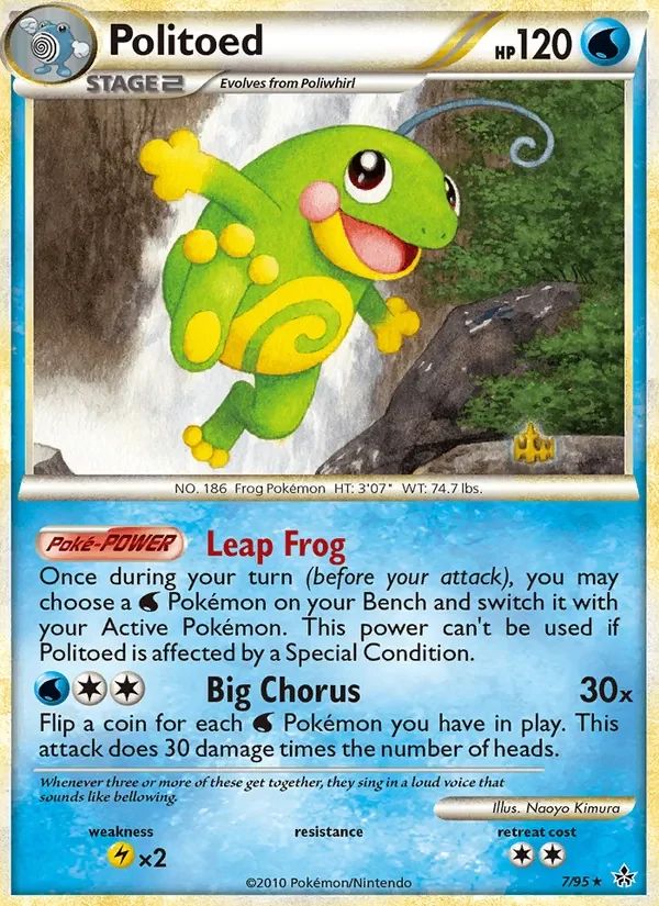 Politoed Unleashed card