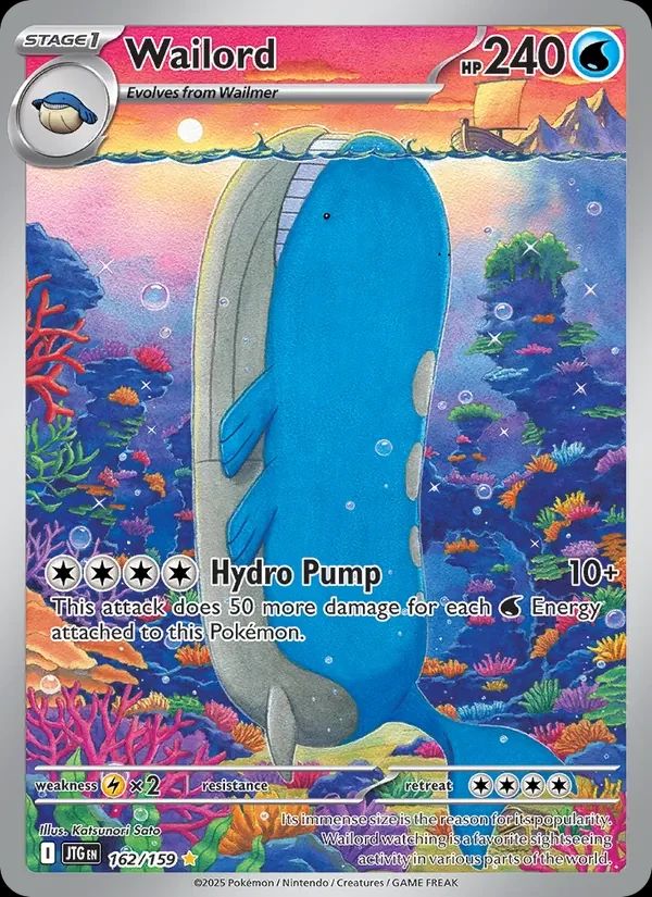 Wailord Journey Together card