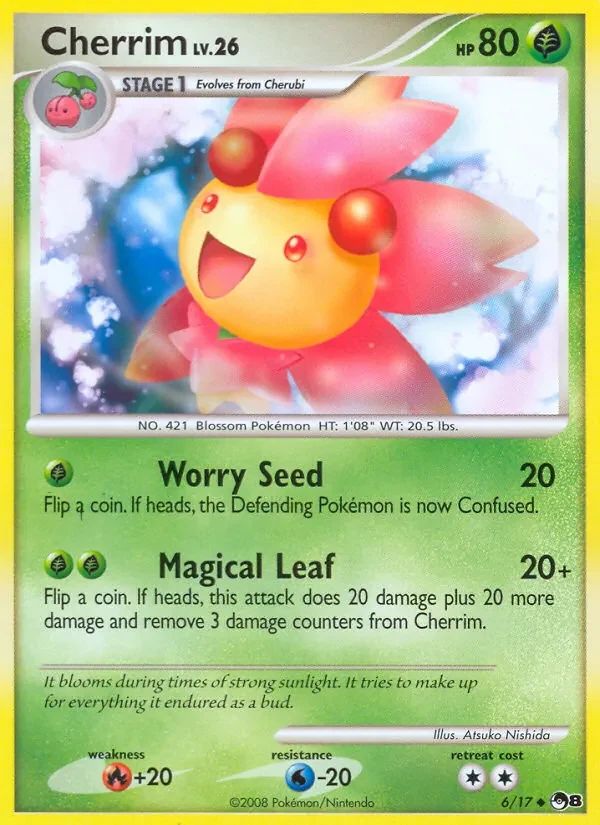 Cherrim POP Series 8 card