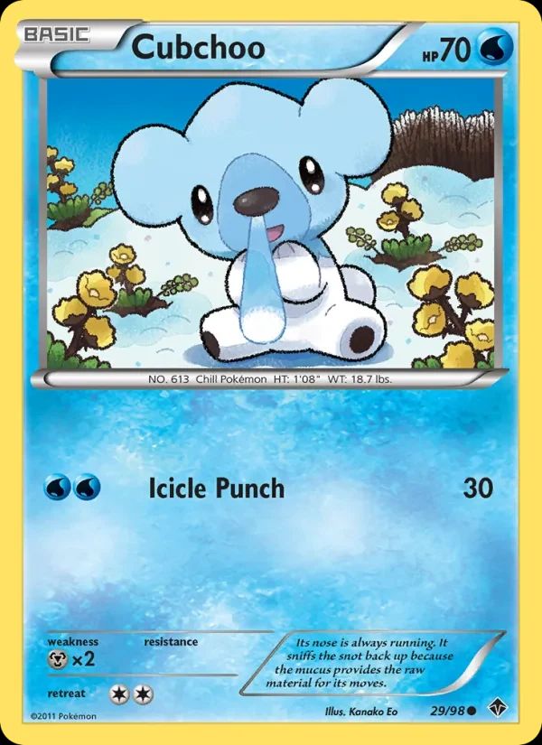 Cubchoo Emerging Powers card