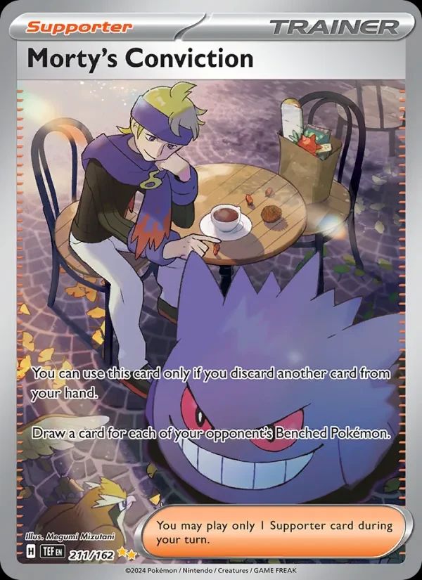 Morty's Conviction Temporal Forces card