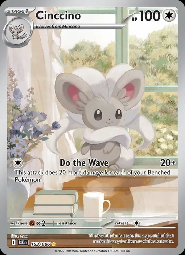 Cinccino Black Bolt card