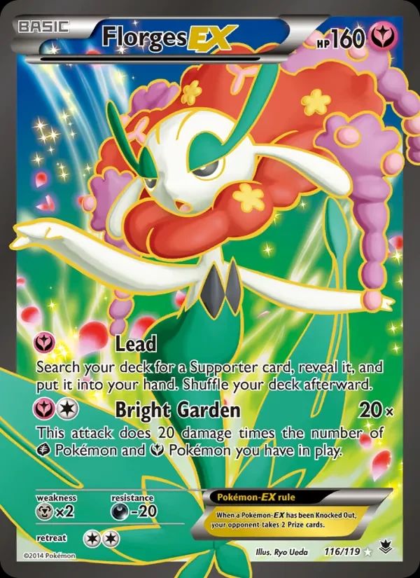Florges EX Phantom Forces card