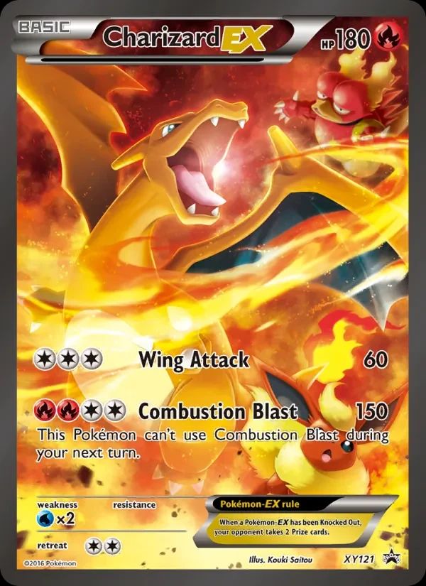 Charizard EX XY Black Star Promos card