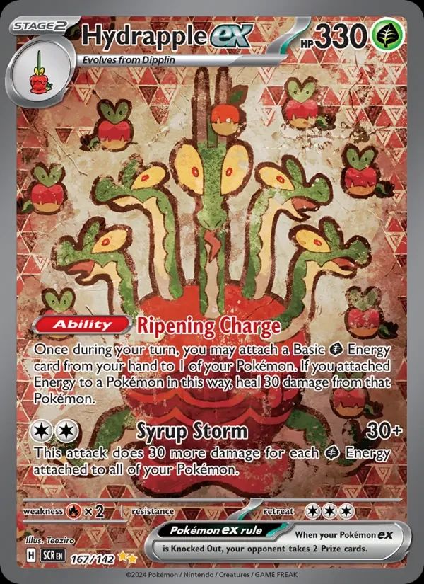 Hydrapple ex Stellar Crown card