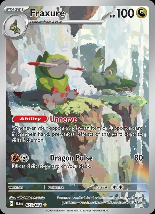 Fraxure Shrouded Fable card