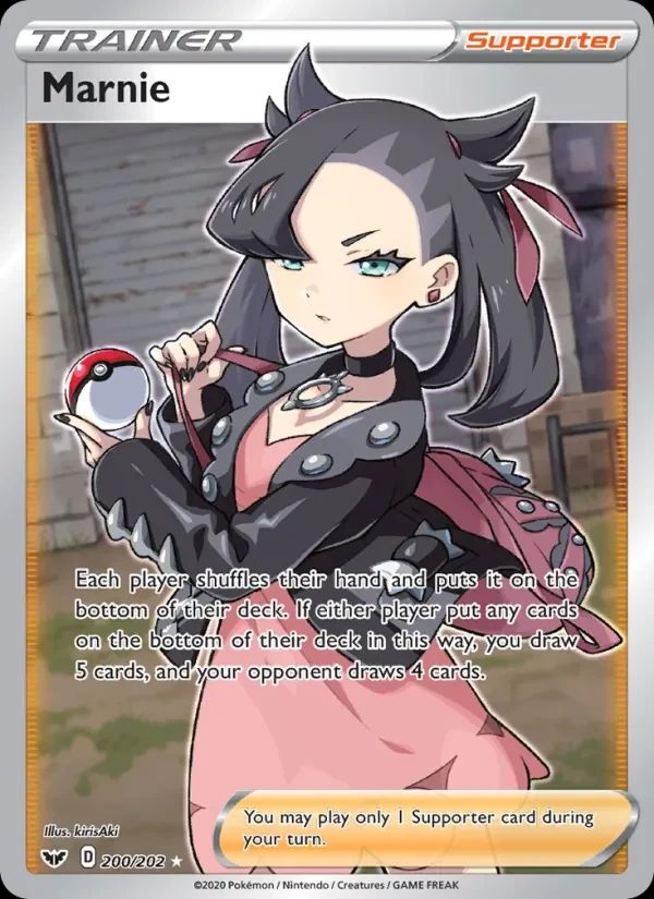 Marnie Sword & Shield card