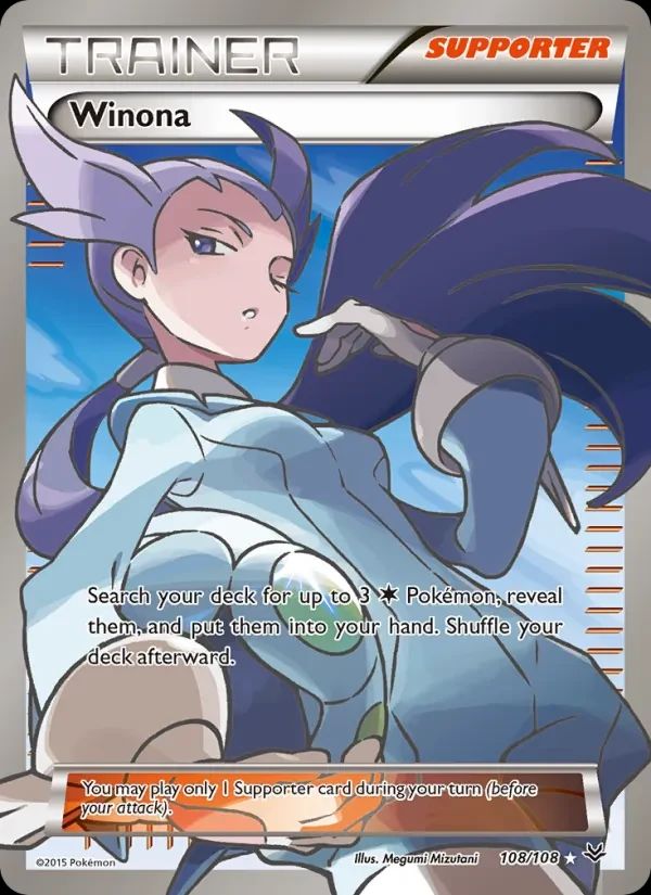 Winona Roaring Skies card