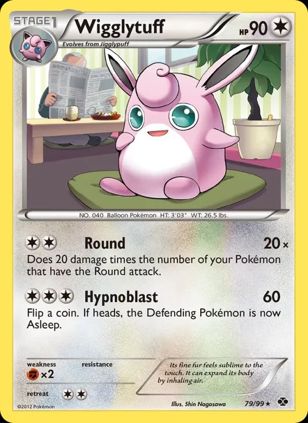 Wigglytuff Next Destinies card