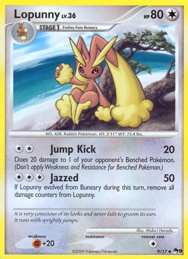 Lopunny POP Series 9 card