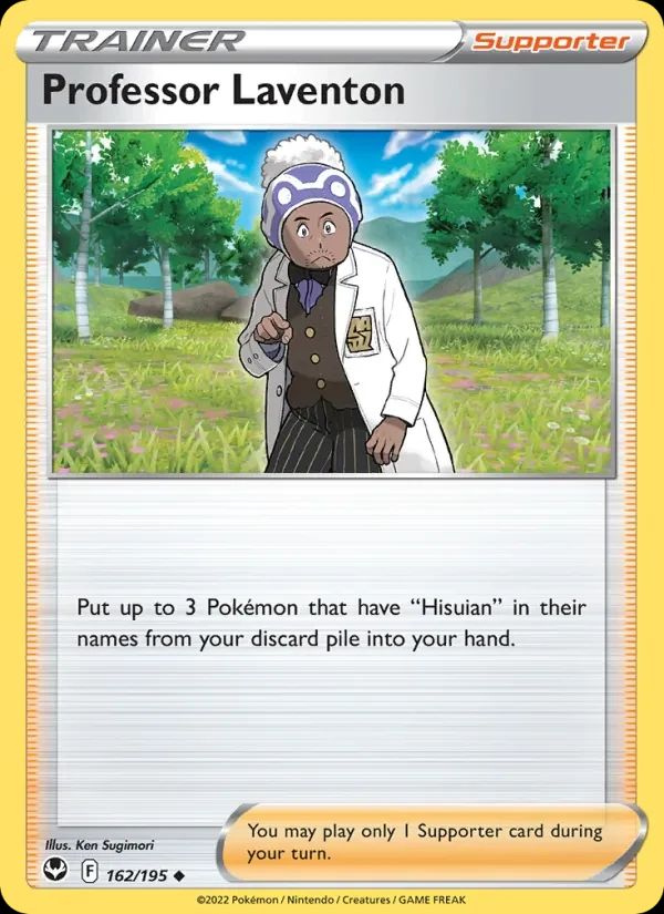 Professor Laventon Silver Tempest card