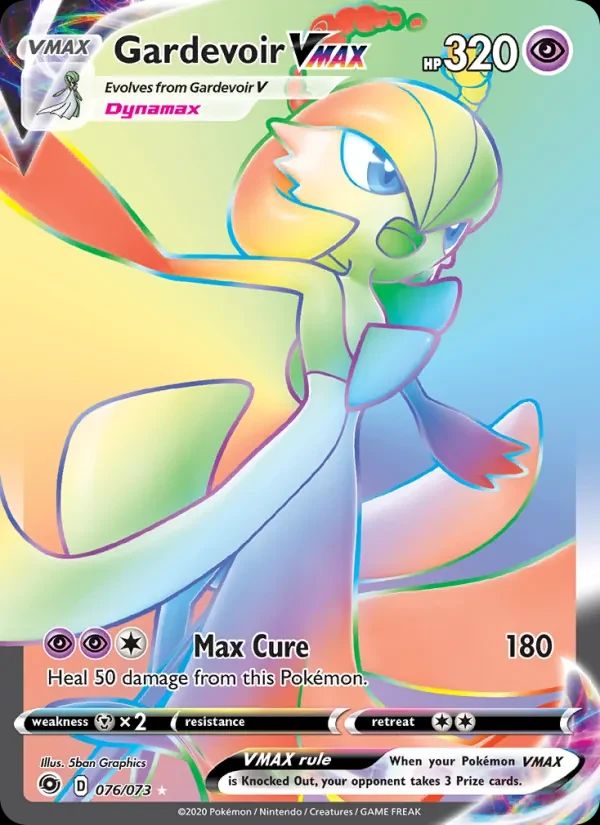 Gardevoir VMAX Champion's Path card