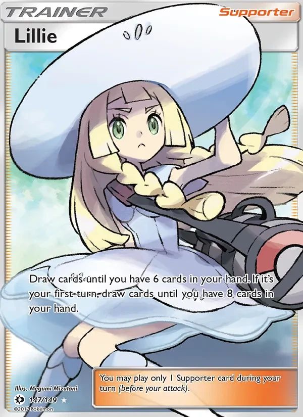 Lillie Sun & Moon card